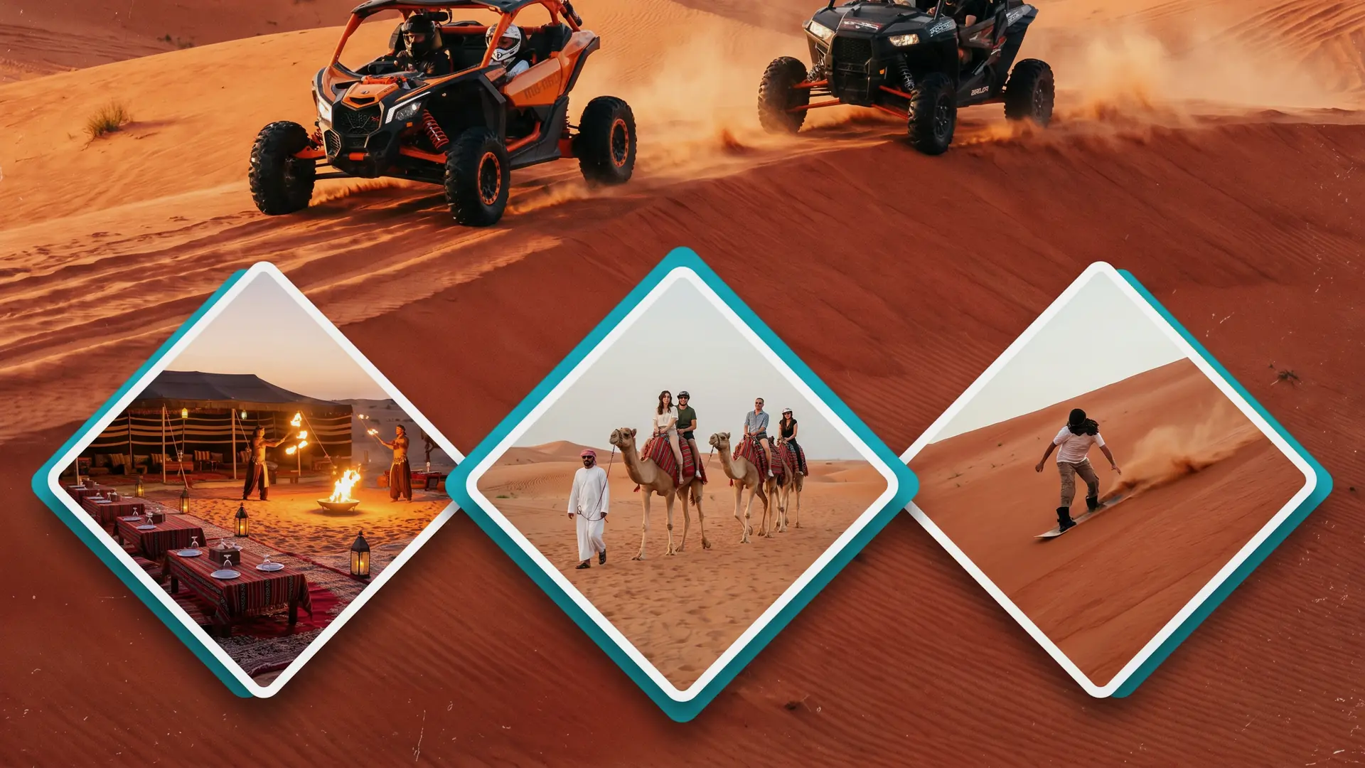 Half-day quad bike and dune buggy adventure in the Dubai desert